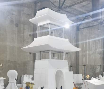 营口泡沫雕塑：创意与艺术的轻盈之舞